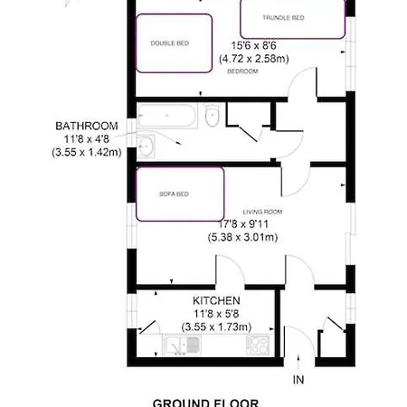 Quaintgarden Apartment@near Tower Bridge & Big Ben Apartment *