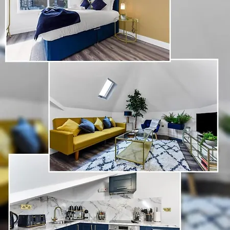 Apartment Lovely Two Bedroom With Ensuite Bathrooms London
