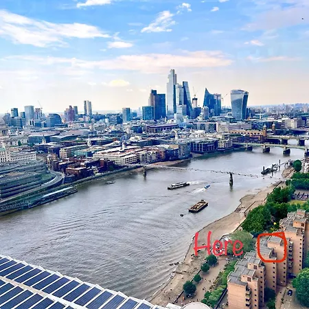 Happy River Thames View Entire Apartamento Londres