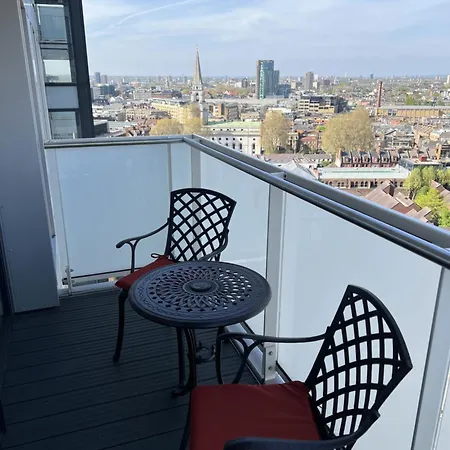 Apartmán Highrise In Shoreditch *