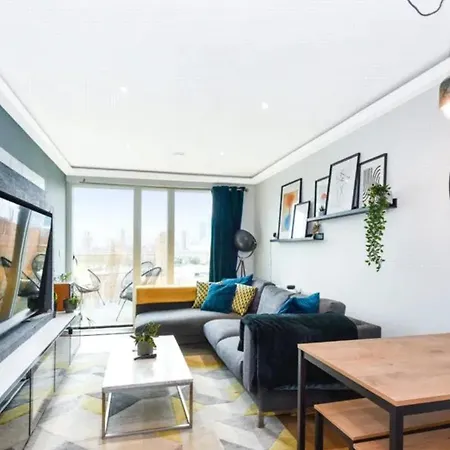 Londonaprt 1bed Balcony Gym Tv Wifi *