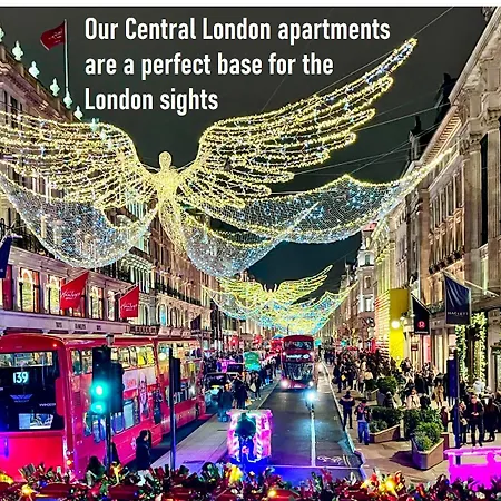 Apartment Elegant Very Central Fitzrovia W1 King Bed, Wifi, Nr Oxford St Affable Informative Host London