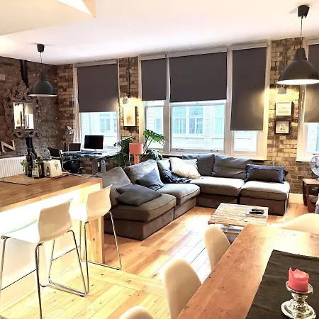 Cool Shoreditch Loft, 5 Pax Apartment