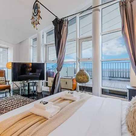 شقة Canary Wharf Riverside Penthouse *