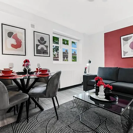 Apartment Trendy Finchley 2 Bed Gem Slp 6 With Free Parking