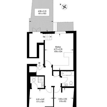 Apartment Bright & Airy Flat With Stunning Rooftop Views London