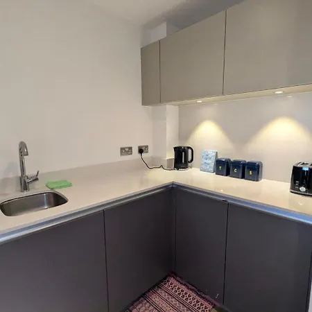 Modern Large Flat 1min To Stockwell Station With Skyscraper View דירה *
