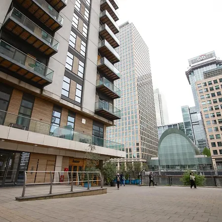 아파트 Londwell, Canary Wharf Boutique Balcony 런던